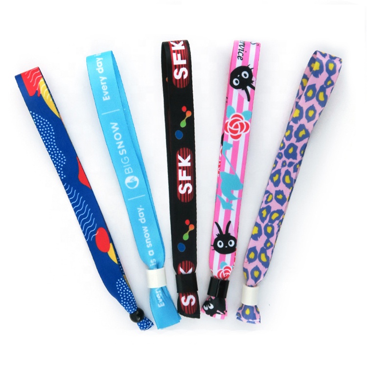 Wholesale Promotion Customized Event Festival Design Your Own Eco Friendly Design Wristbands