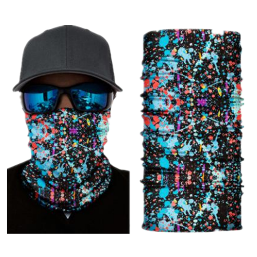 Personalized breathable polyester headband custom tube bandanas for sale