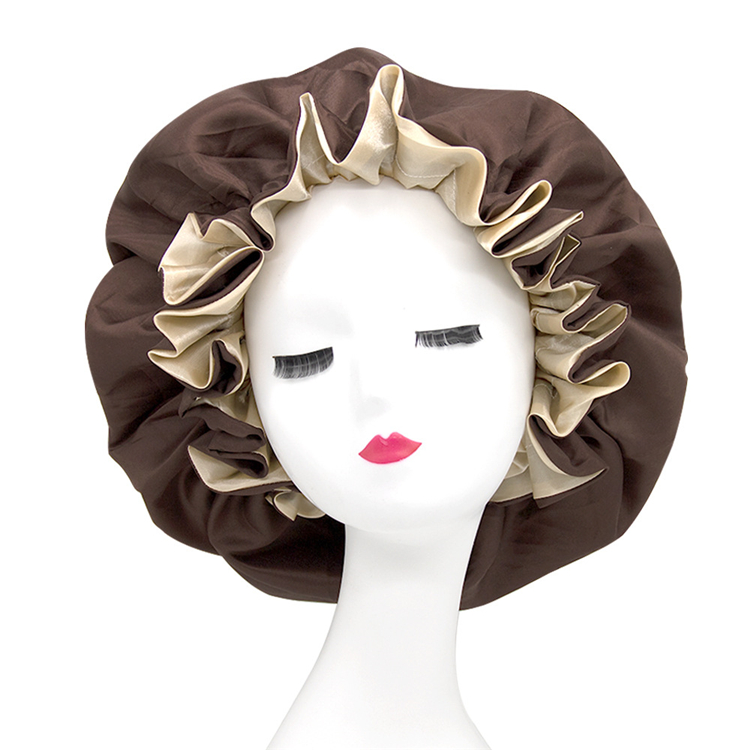 Wholesale Custom Logo Sublimation Hair Reversible Bonnet Designer Durags And Bonnets
