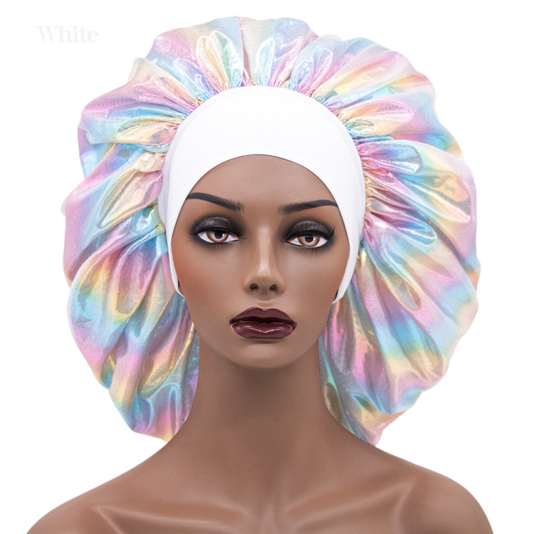 Wholesale Custom Logo Sublimation Hair Custom Logo Bonnet Designer Bonnets Women
