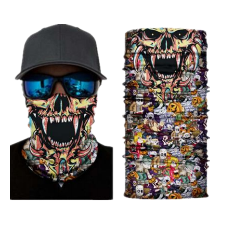 Hot selling paisley face bandanas soft mouth beanie seamless scarf