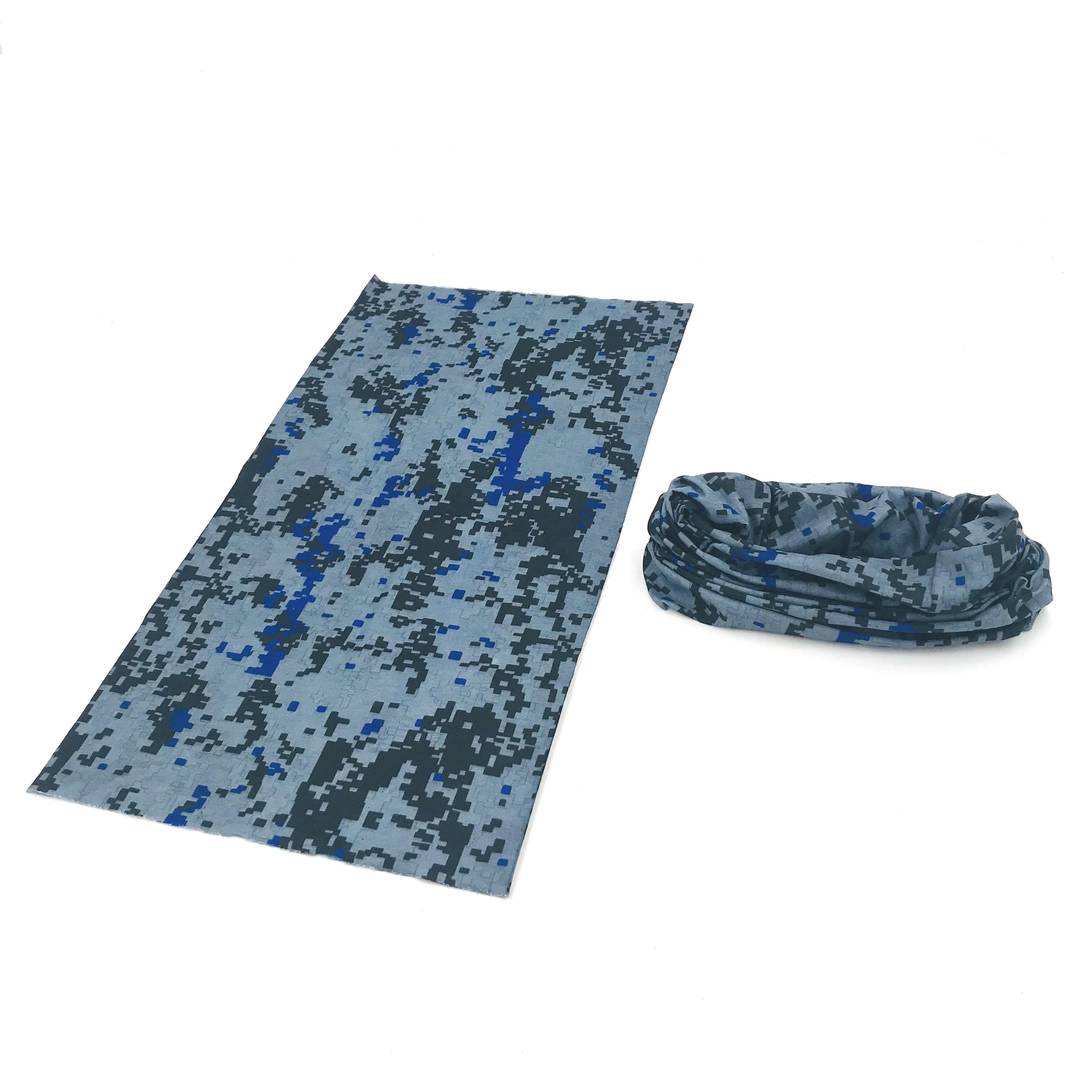 Seamless Camouflage Face Cover Mouth-muffle Bandana Neck Gaiter Cool Lightweight