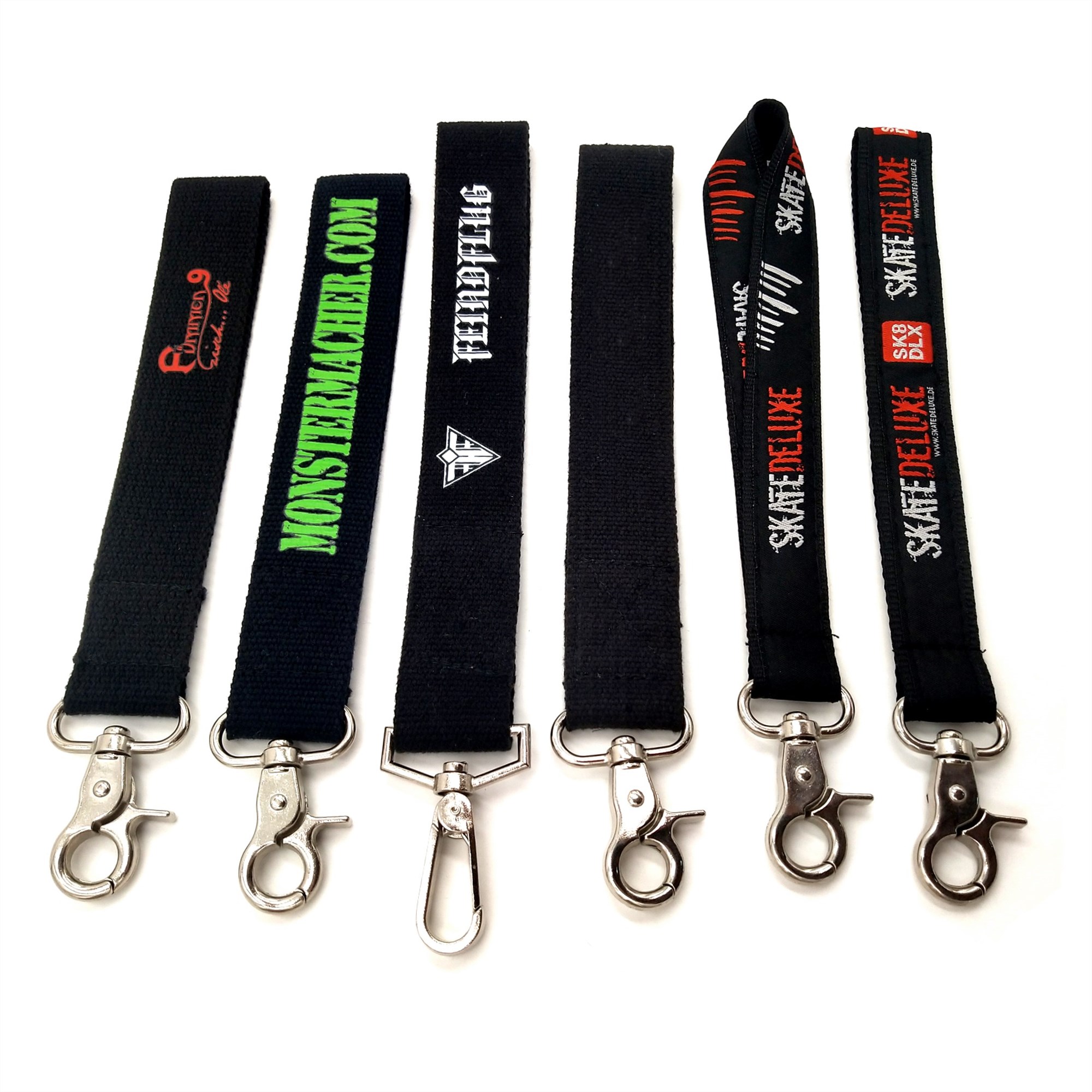 Discount wholesale Neck Lanyards For Keys - Thick Top Quality Silk Printing Logo Polyester Short Lanyard – Bison
