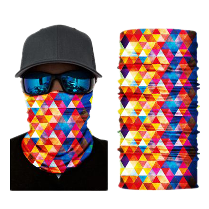 Multi-color bandana polyester headband paisley facemask bandana custom