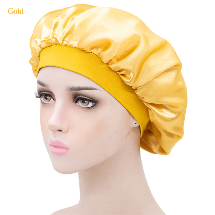 Wholesale Sublimation Desginer Hair Silk Wraps And Bonnets Silk Bonnet With Custom Logo