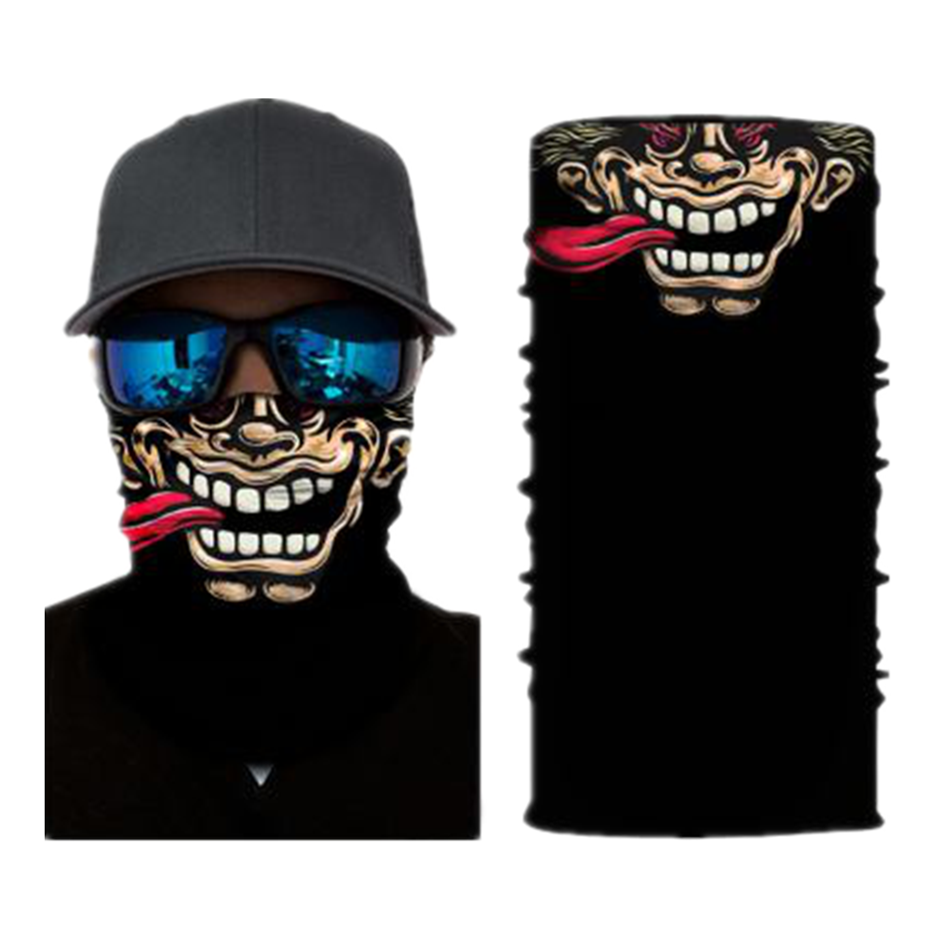 Custom Logo printing bandana face cover mouth facemask for outdoors sport