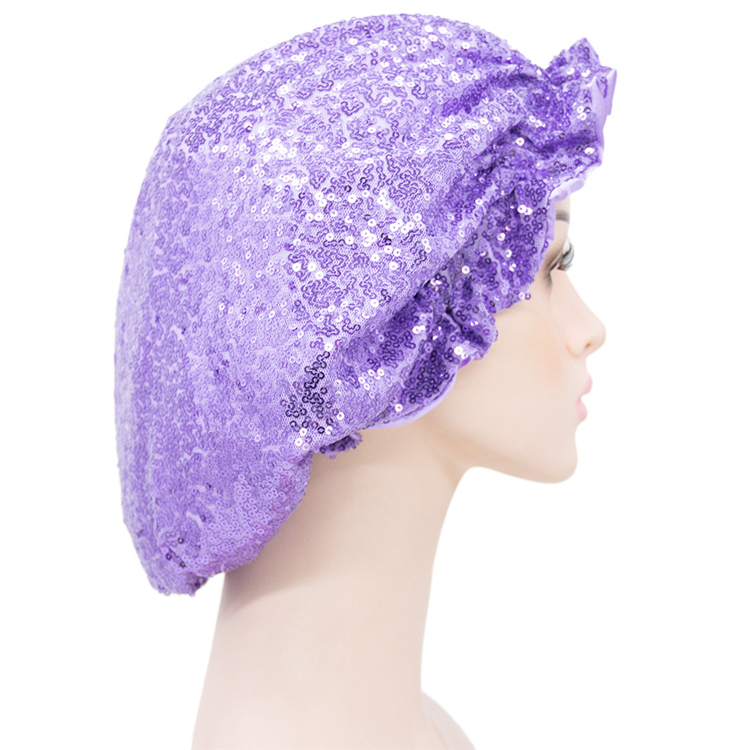 Desginer Hair Wholesale Custom Logo Sublimation Bonnet Headwrap Hair Bonnets
