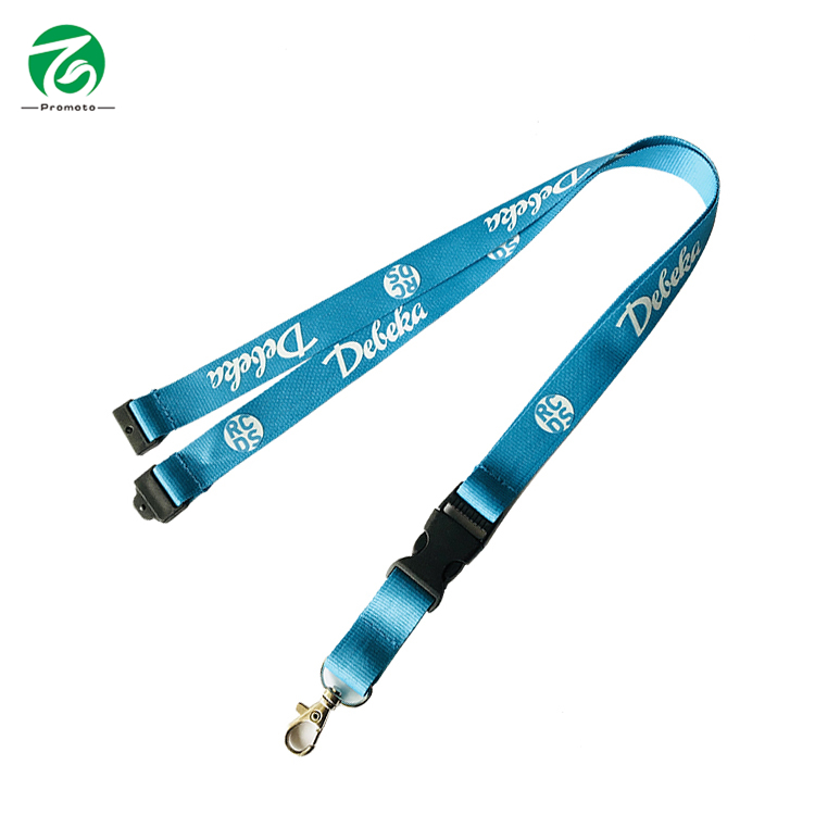 Promotional exhibitions gifts woven keycords lanyard for wholesale in 2016