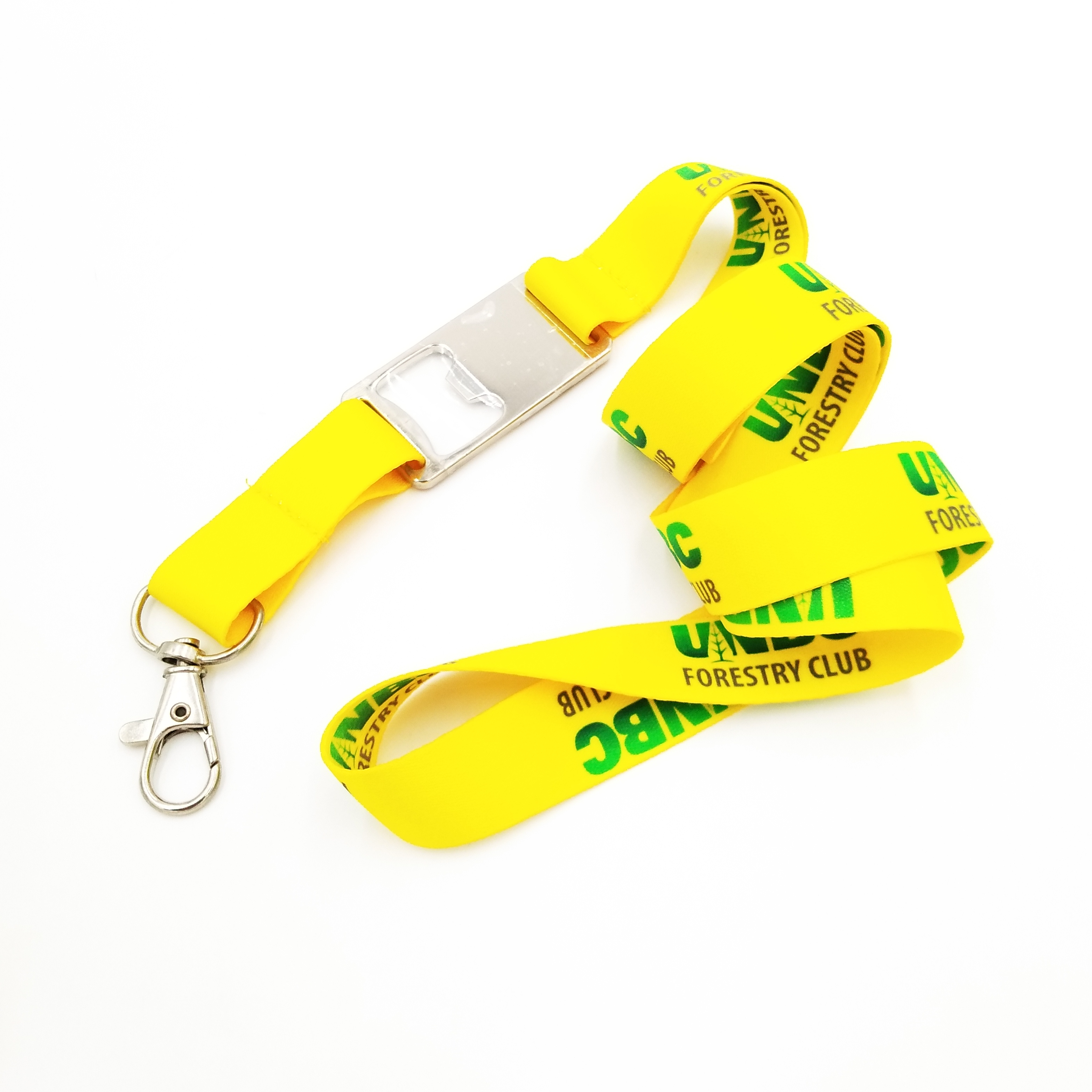 Bright Color Custom Sublimation Polyester Lanyard Keychain