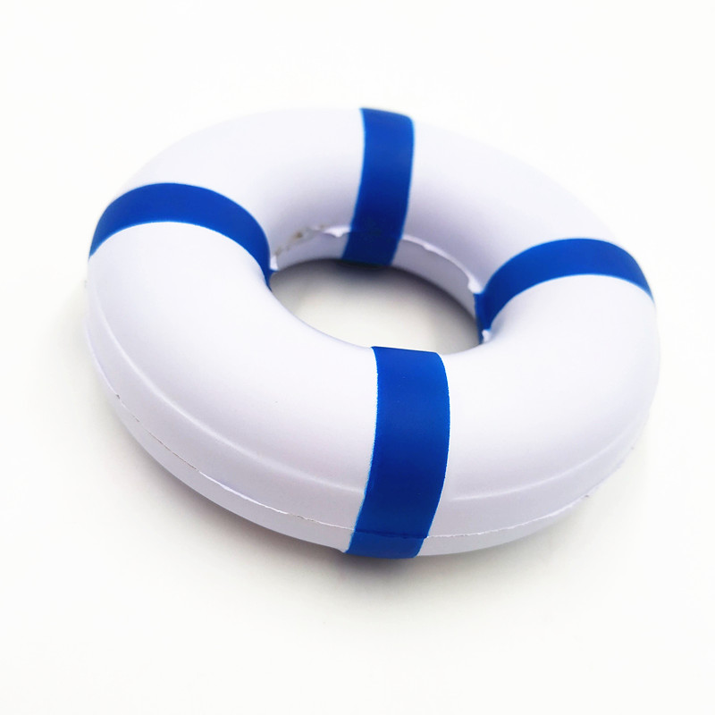 Blue life buoy stress ball soft stress toy