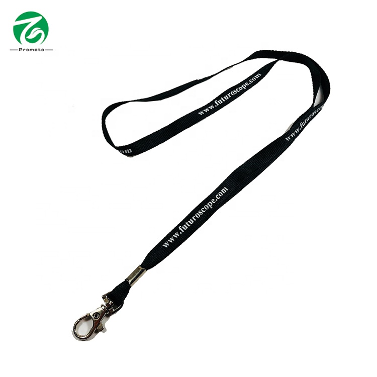 Best Selling Products Original Washable Polyester Thin Lanyard