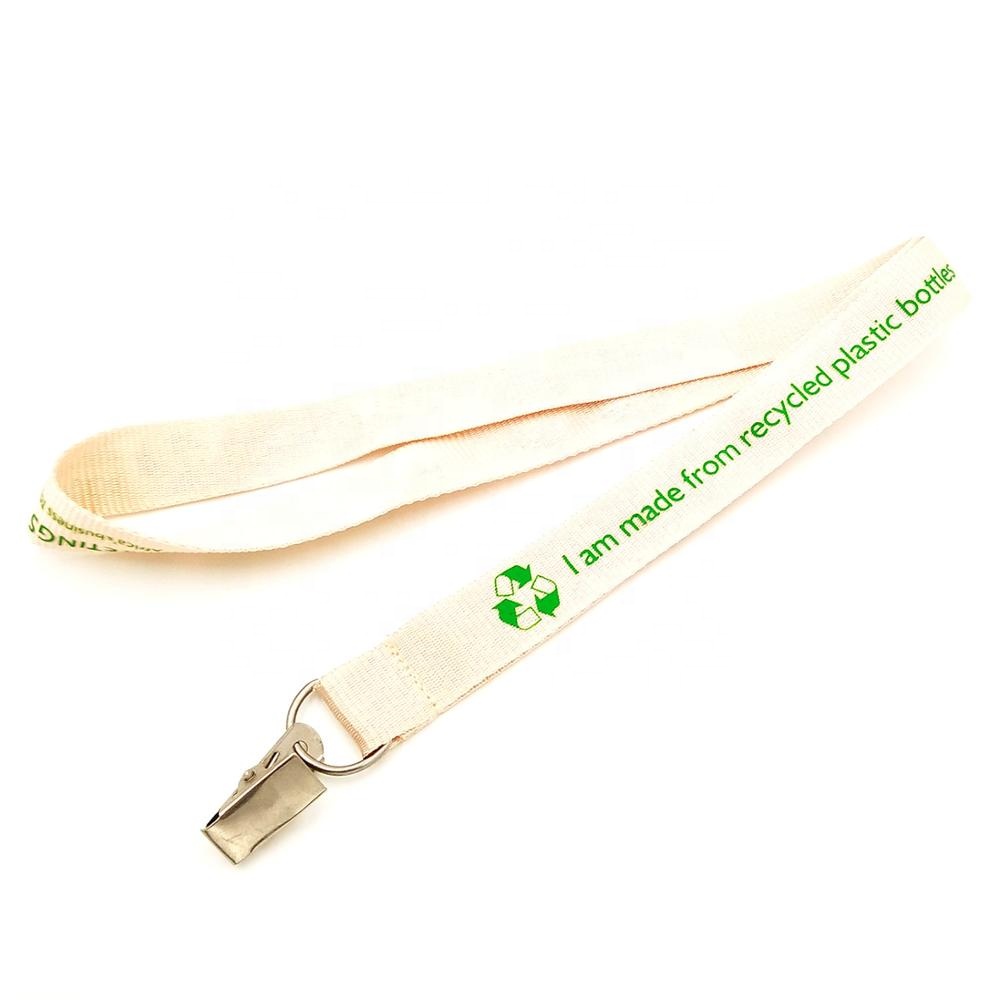 Polyester Material Custom Printing Lanyard With ID Card Holder