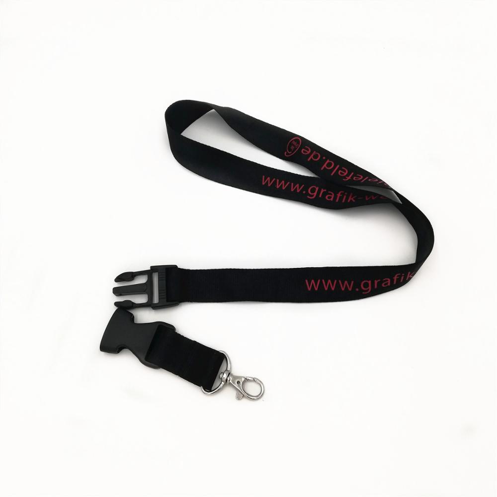Chinese factory direct wholesale printed polyester lanyard