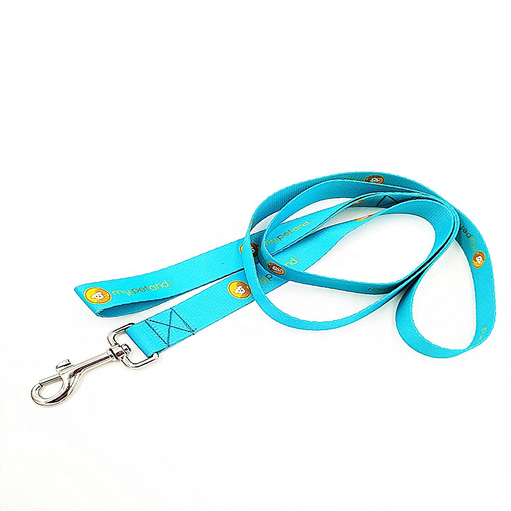 Special Price for Beer Glass Holder Lanyard - High Quality Custom Sublimation Polyester Dog Leash – Bison