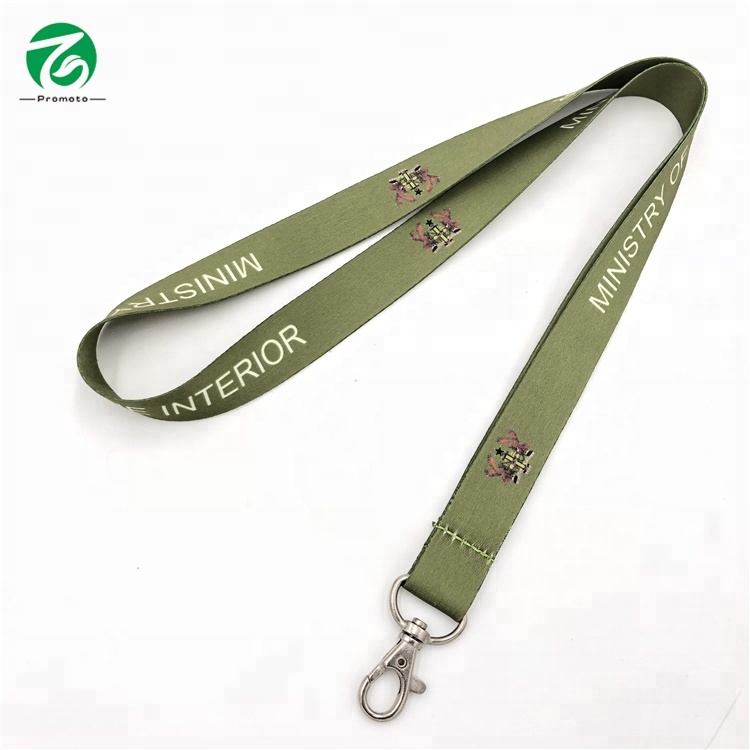 Favorites Compare neck strap/ lanyard keychain/ woven silk ribbon lanyard wholesale