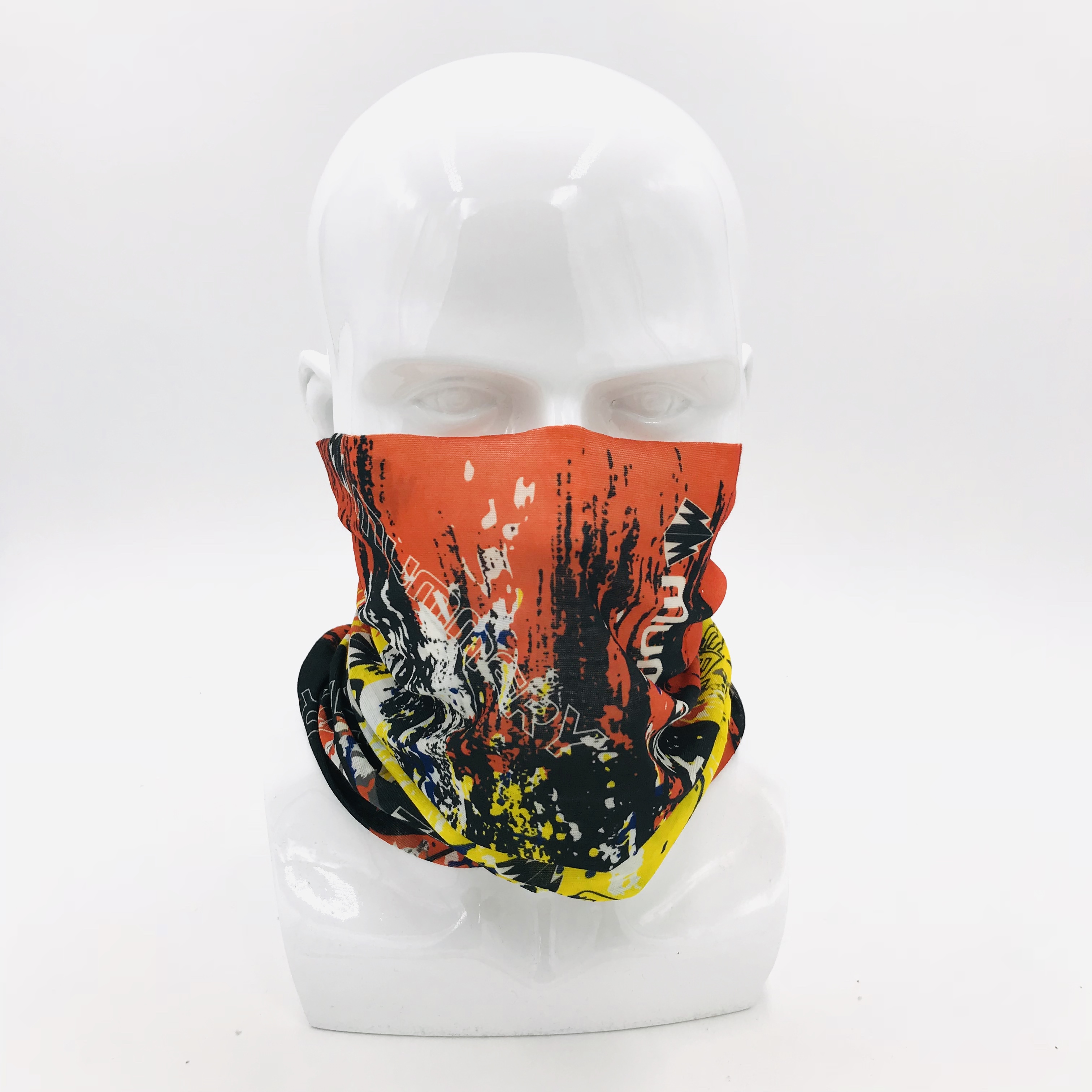 Cheap Face Skull Colorful Stock Design Bandana