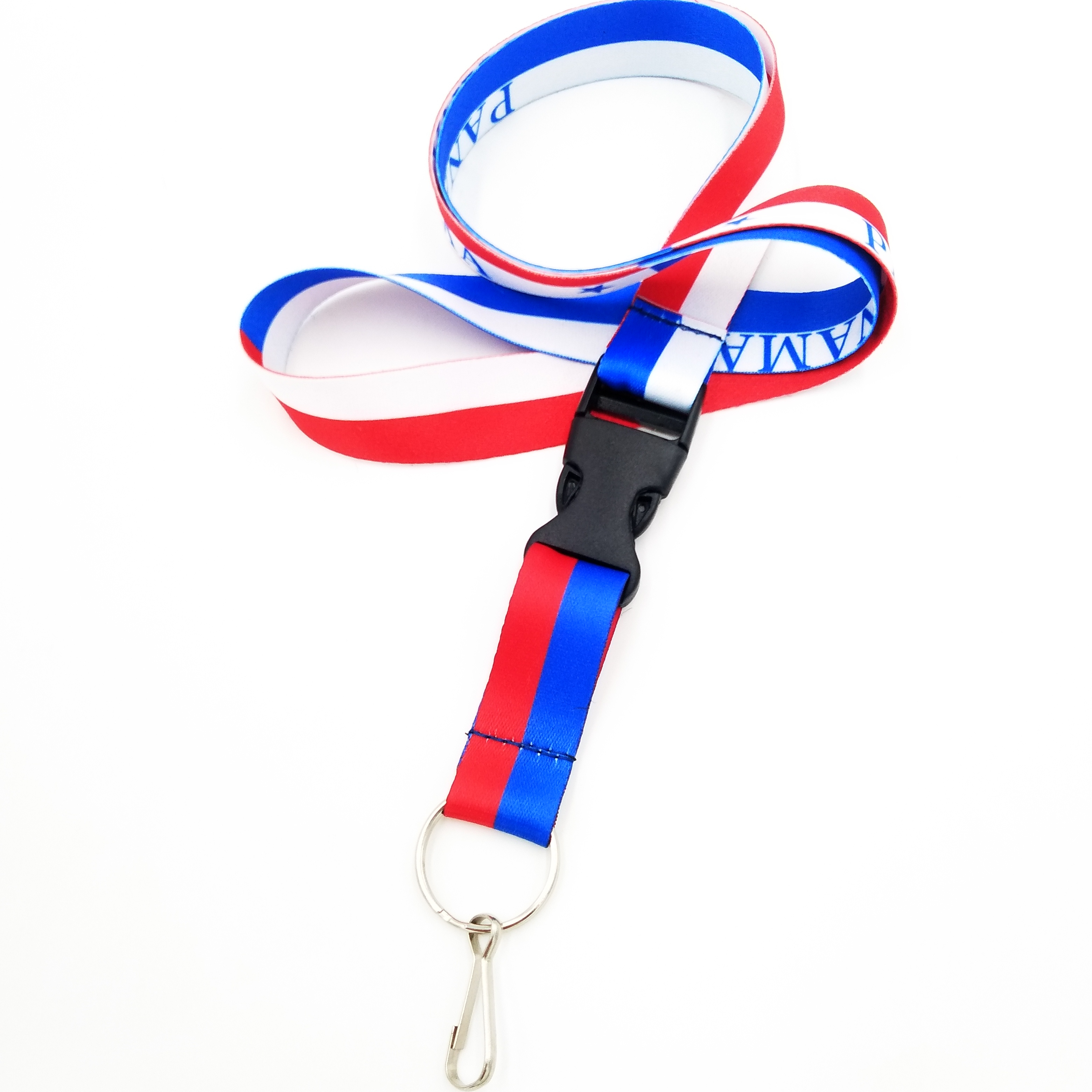 Factory Wholesale High Quality Custom Heat Transfer Polyester Lanyard With Buckle