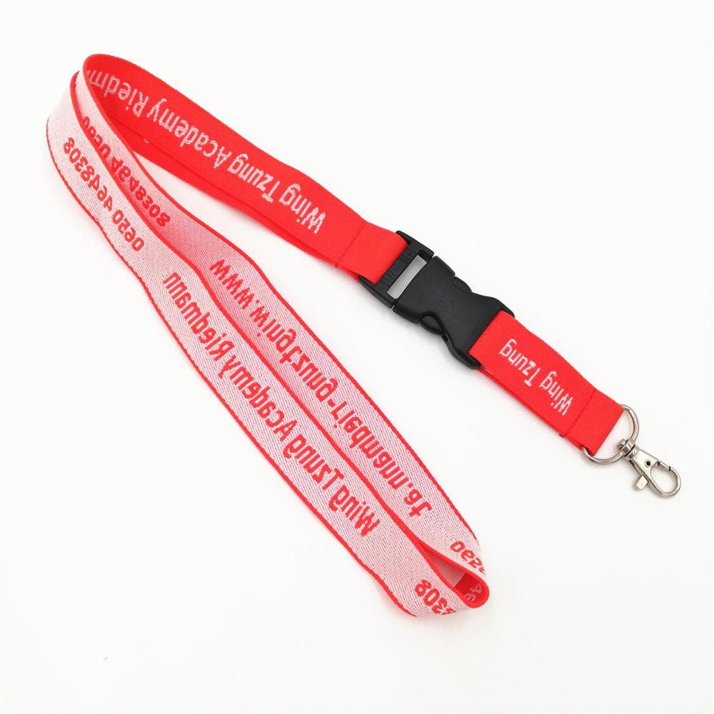 High Quality Woven Fabric Lanyard - Low price Chinese wholesale direct woven card holder lanyard – Bison