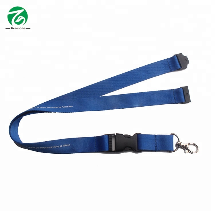 Cheap Price Strong 2-Sided Vertical Blank Lanyard Breakaway Clip