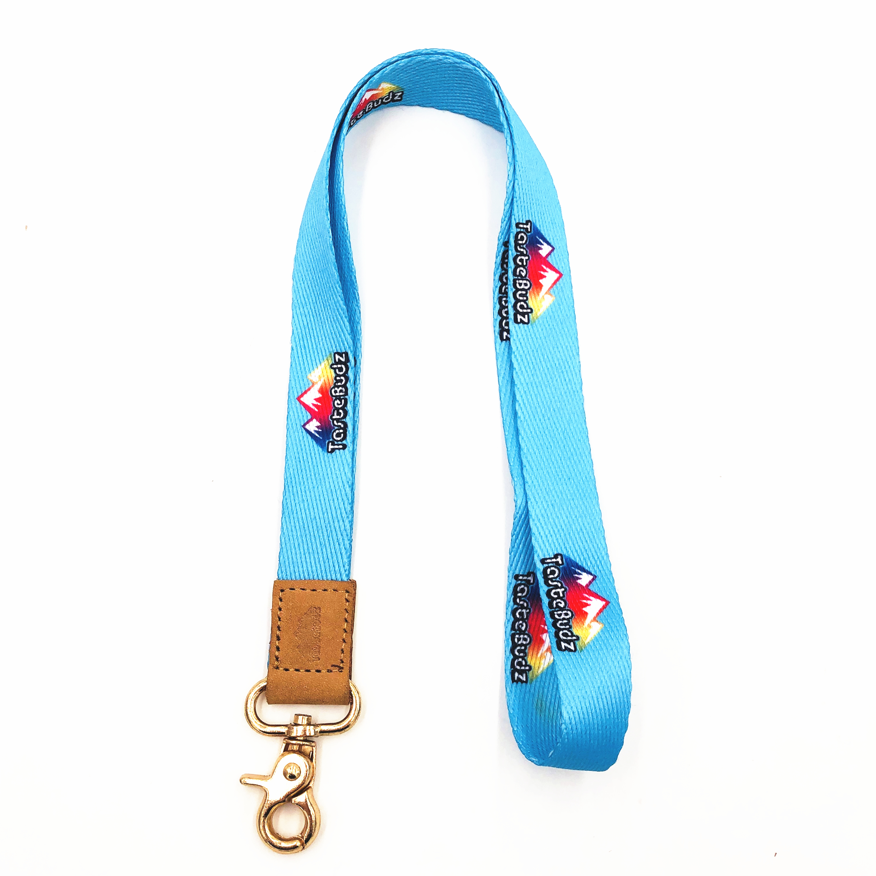 Fashion Custom Neck Lanyard Strap Premium Quality with Metal Clasp and Genuine Leather