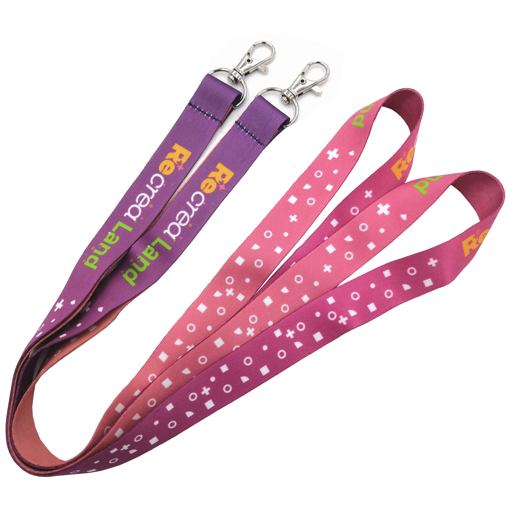 Custom Conference High Quality Polyester Heat Transfer Sublimation Printed Neck Strap Phone Lanyards With Logo Custom id Card