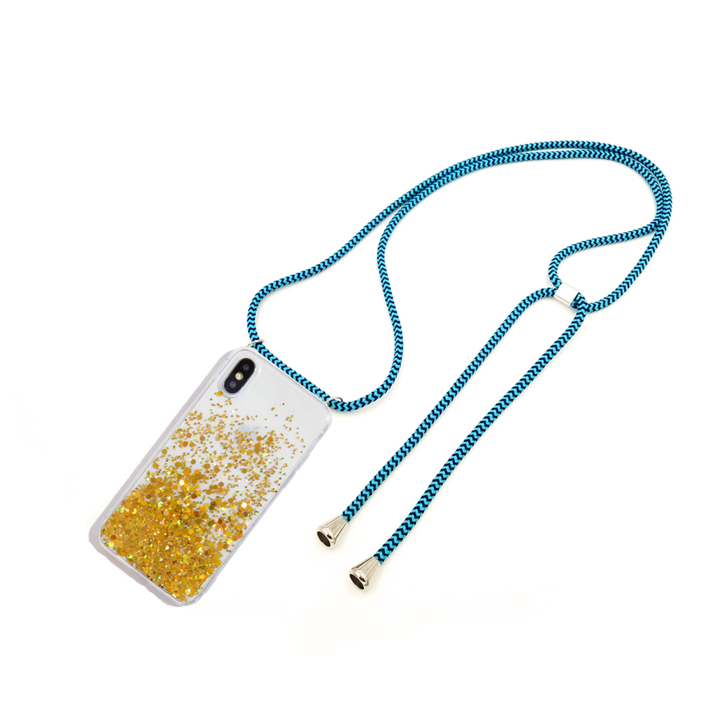 Trending Gift items Polyester Material TPU Iphone Case With Strap