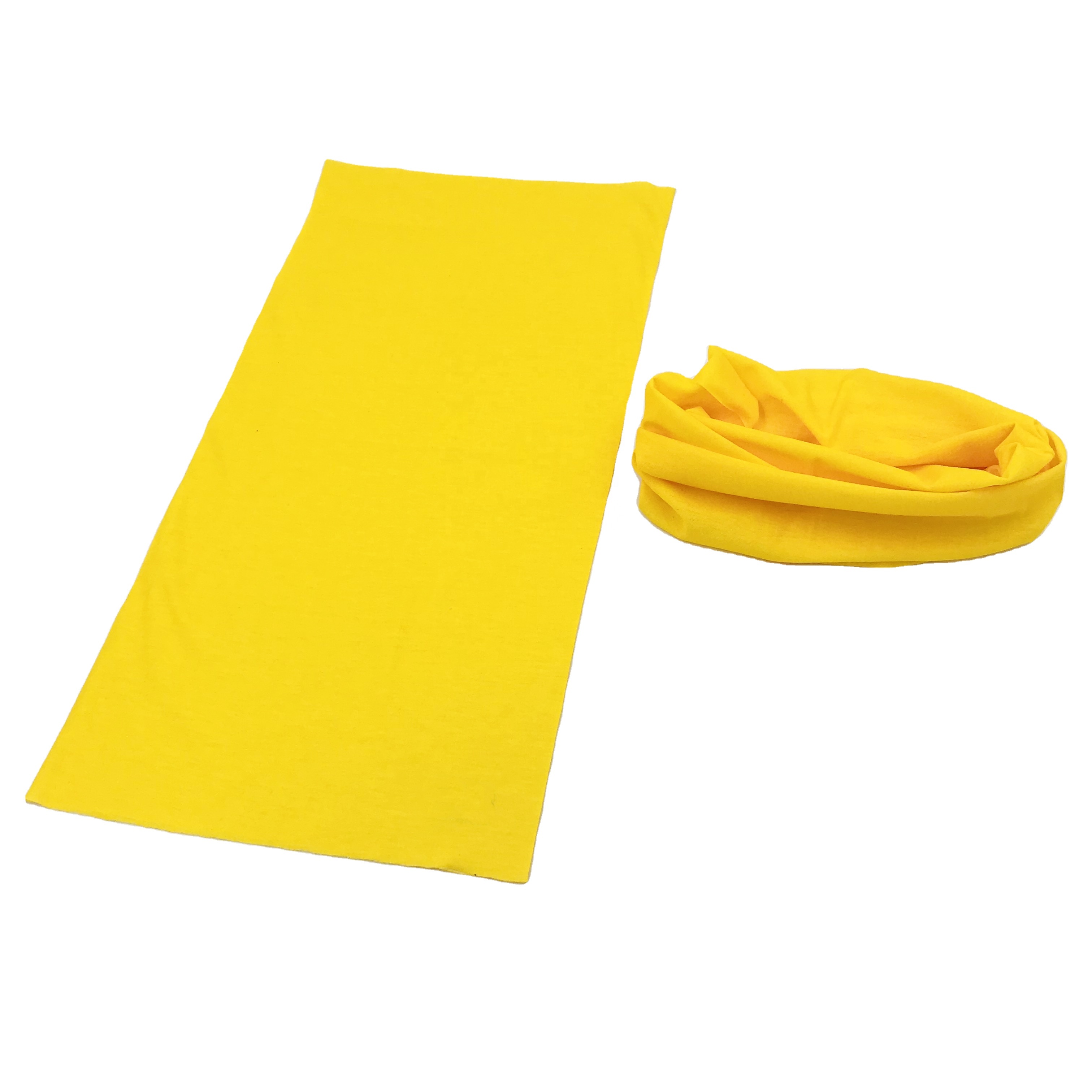 Yellow Solid Neck Gaiter